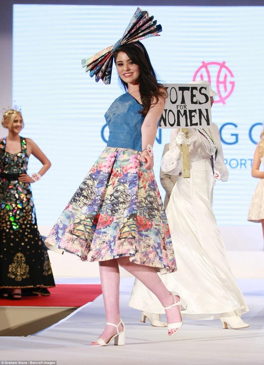 英国举办环保小姐选美大赛旧衣改造眼前一亮组图