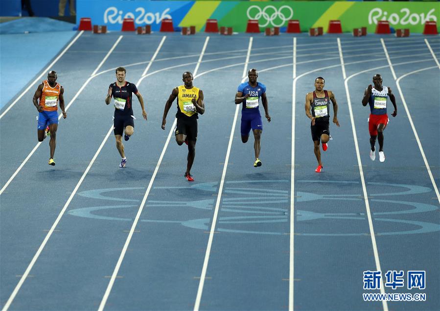 （里约奥运会）（20）田径&mdash;&mdash;男子200米：博尔特夺冠