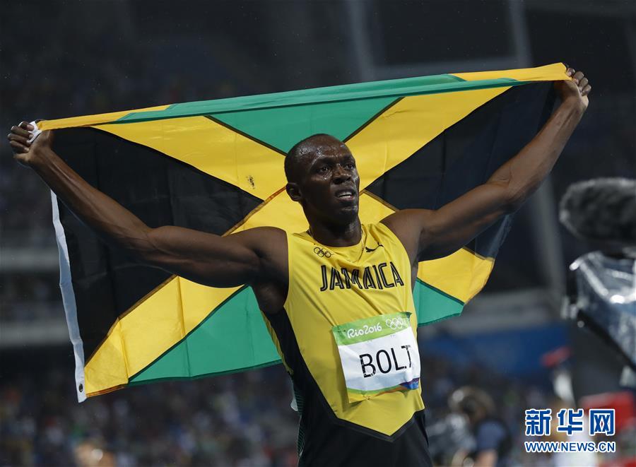 （里约奥运会&middot;夺冠一刻）（48）田径&mdash;&mdash;男子200米：牙买加选手博尔特夺冠