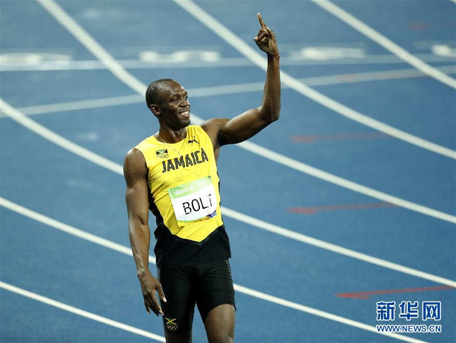 （里约奥运会&middot;夺冠一刻）（44）田径&mdash;&mdash;男子200米：牙买加选手博尔特夺冠