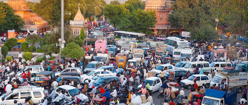 图揭全球最拥挤城市:密密麻麻全是人(组图)