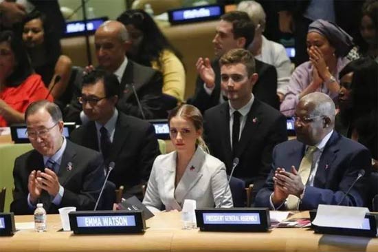 艾玛沃特森再度联合国演讲 呼吁消除校园暴力（视频）
