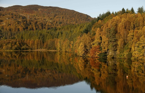 苏格兰秋景。（图片来源：路透社）