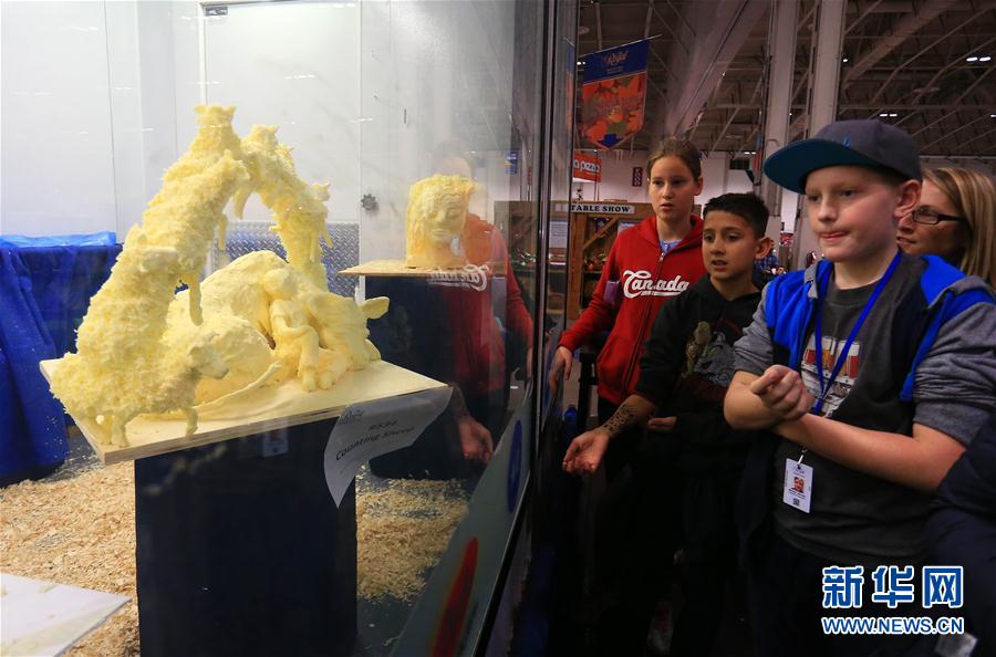 （晚报）（2）栩栩如生的黄油雕刻