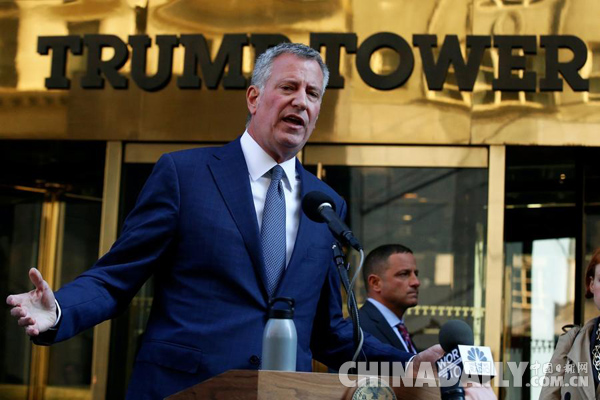 保护特朗普一家安全 纽约每天花费超百万美元