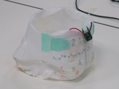 日本新研究：智能尿不湿用尿发电 通过无线信号提醒更换