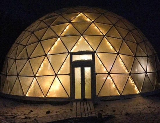 挪威北极生态环保屋温暖舒适 内部可种果蔬(组图)