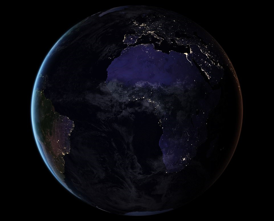 nasa公布地球夜景美图灯光璀璨震撼人心组图