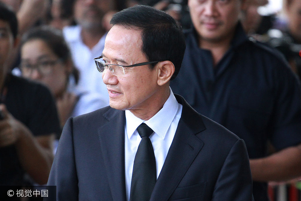 泰国前总理颂猜因镇压群众遭起诉 最高法院驳回案件