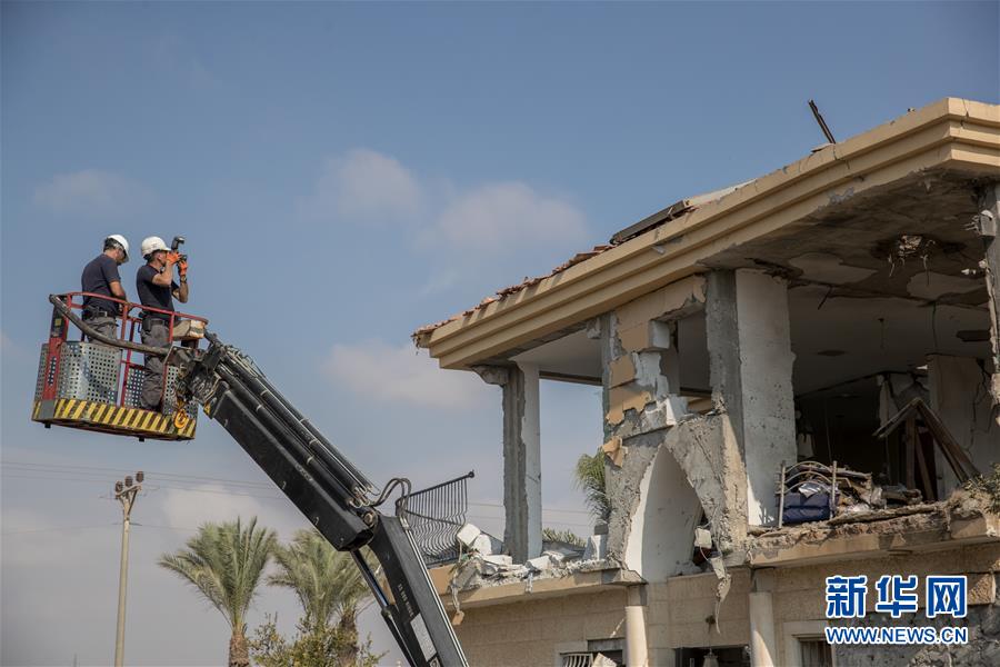 （国际）（7）以色列轰炸加沙地带多个军事目标致4人伤亡