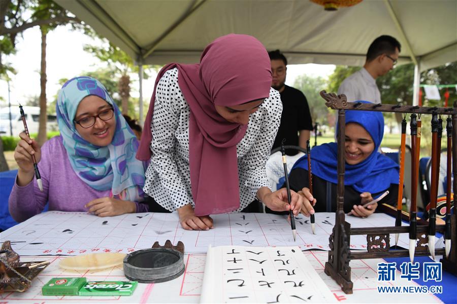 （国际）（4）中国文化周情暖苏伊士运河 