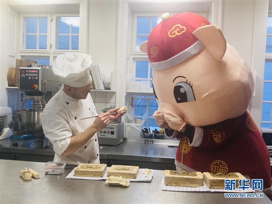 （国际）（1）&ldquo;金猪闹新春&rdquo;快闪表演亮相哥本哈根