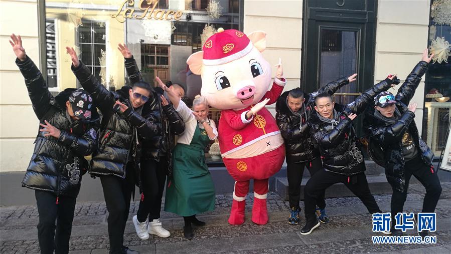 （国际）（2）&ldquo;金猪闹新春&rdquo;快闪表演亮相哥本哈根