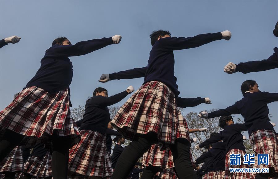 （国际）（2）印度举行共和国日庆典彩排