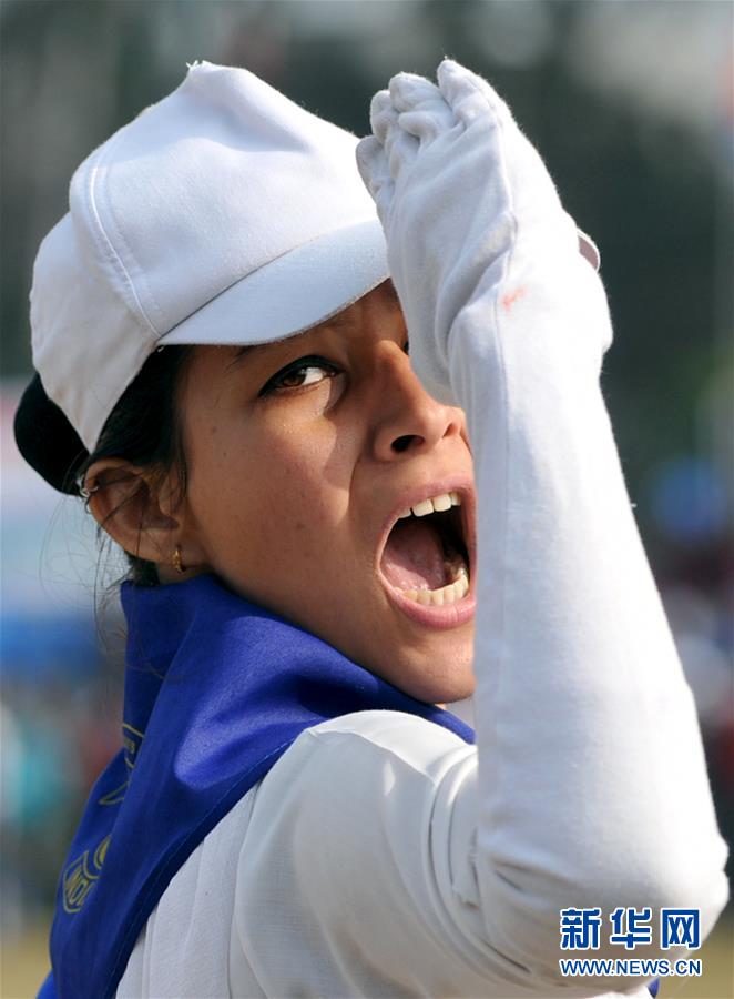 （国际）（5）印度举行共和国日庆典彩排