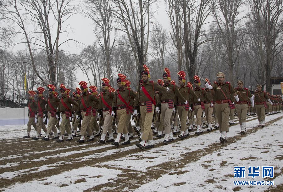 （国际）（6）印度举行共和国日庆典彩排
