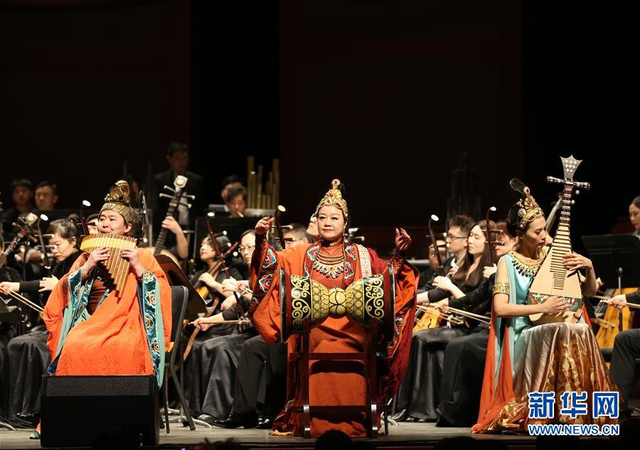 （国际）（1）民族管弦音乐会《玄奘西行》登陆美国