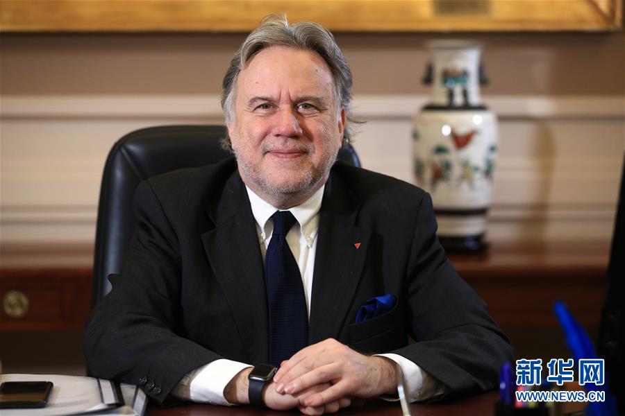 （图文互动&middot;&ldquo;一带一路&rdquo;高峰论坛）高端访谈：希腊可以成为欧盟与中国间的对话桥梁&mdash;&mdash;访希腊外交部长乔治&middot;卡特鲁加洛斯