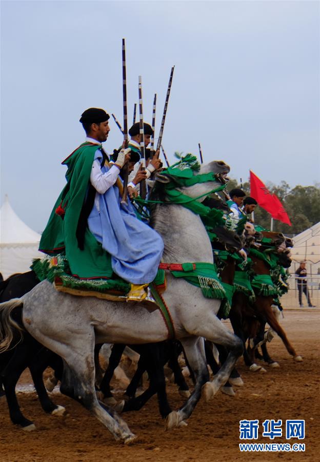 （国际&middot;图文互动）（2）第十二届杰迪代马术节在摩洛哥闭幕
