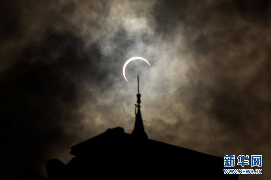 （国际）（8）本年度最后一次日食现身天宇