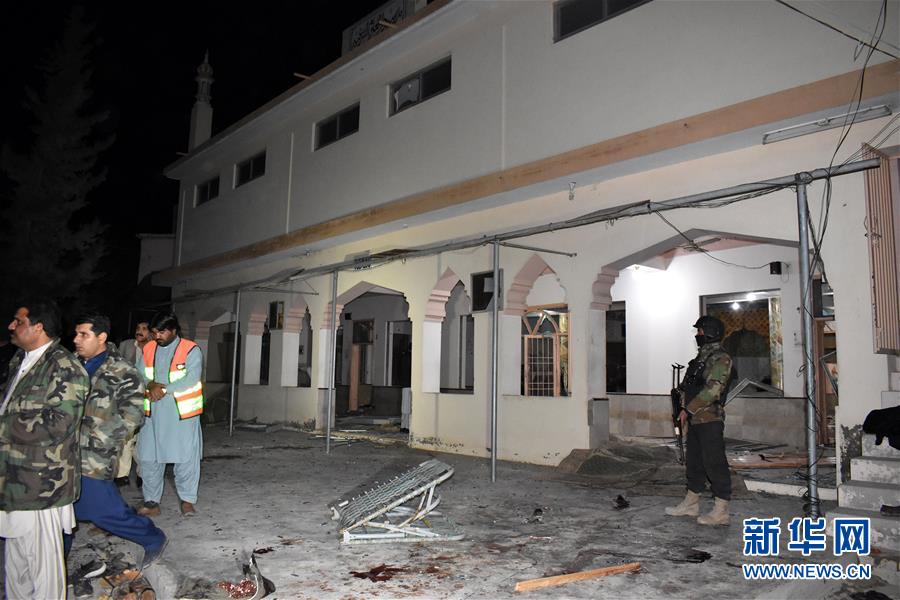 （国际）（4）巴基斯坦奎达一清真寺发生爆炸14死20伤