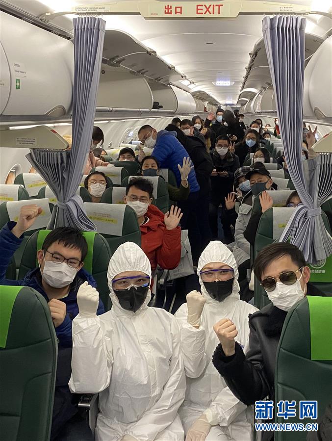 （国际）（3）中国政府包机接回滞留日本的湖北同胞