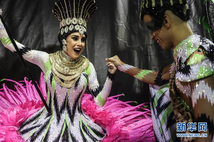 （XHDW）（4）巴西圣保罗狂欢节桑巴巡游