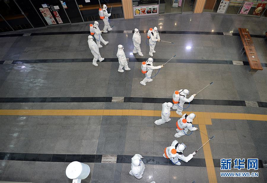 （国际）（3）韩国新增新冠病毒感染病例594例