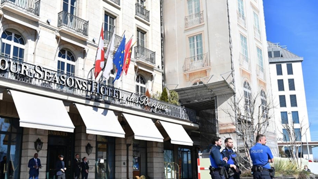 美乌在瑞士日内瓦举行双边会谈