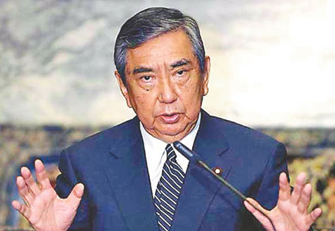 河野洋平对安倍政权右翼倾向敲警钟