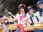 2015萌妹女仆泼水节在东京举办