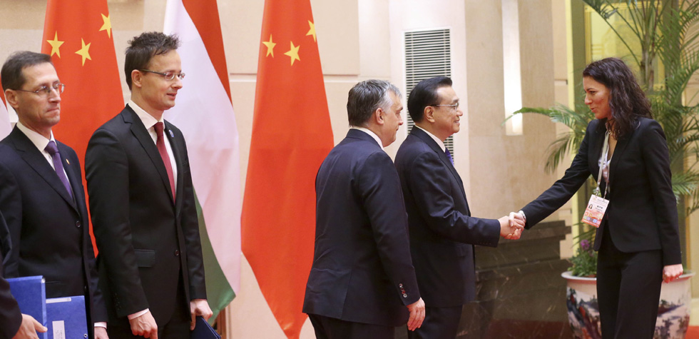 李克强会见匈牙利总理欧尔班