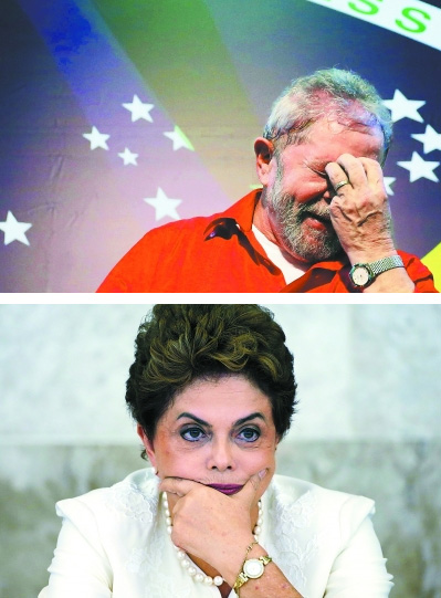 巴西总统罗塞夫压力巨大