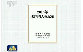 国务院新闻办公室发表《2015年美国的人权纪录》