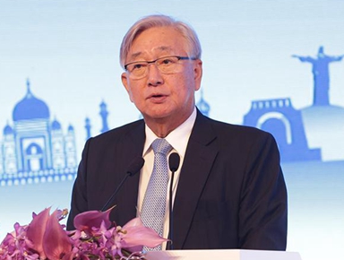 世界卫生组织西太区主任申英秀发言