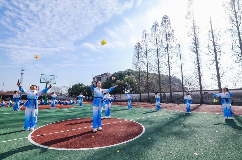 浙江诸暨：校园大课间活动点亮&ldquo;课间十分钟&rdquo;