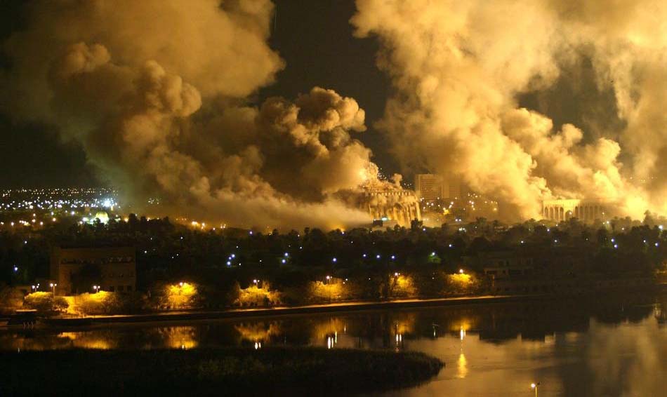 伊拉克战争爆发十周年难忘瞬间