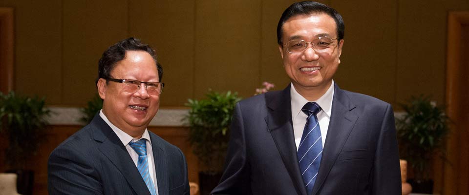 李克强会见越南友好组织联合会负责人