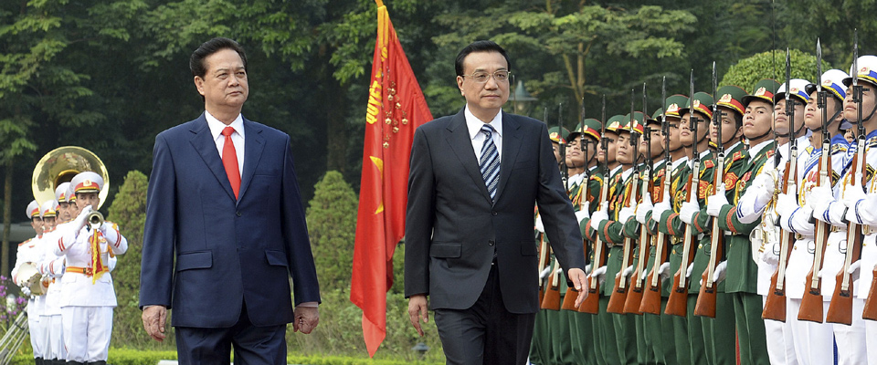 李克强对越南进行正式访问的精彩瞬间