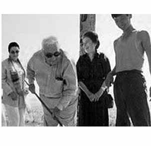 在京郊晒过麦子