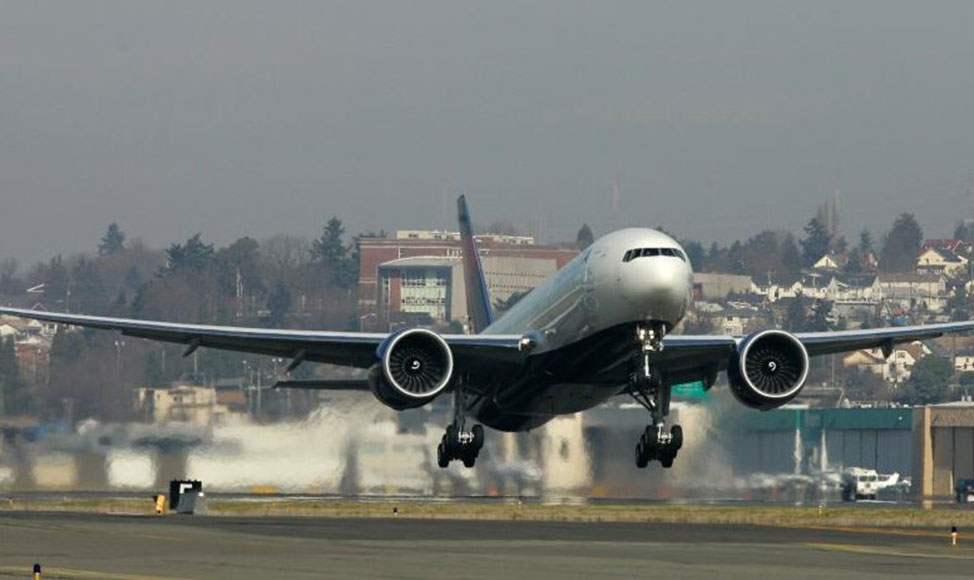 马来西亚航空波音777型客机的资料照片