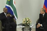 金砖峰会：普京祖马举行会谈（图）