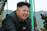 火箭炮打出好成绩 金正恩很开心【组图】