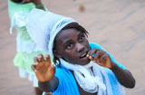 高清：埃博拉疫区的童真面孔