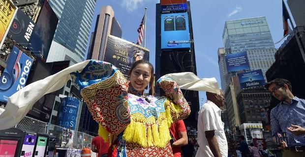 梅派京剧演员纽约重走梅兰芳巡演之路（组图）