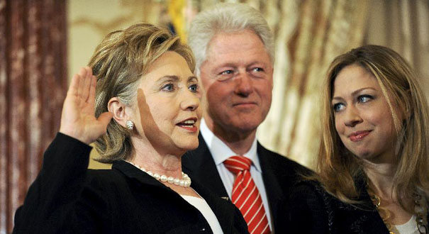 希拉里·克林顿的政坛路(高清组图)