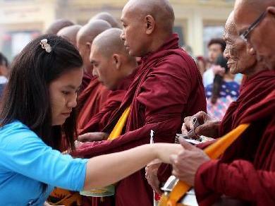 缅甸喜迎缅历新年（高清）