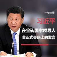一图读懂习近平在金砖国家领导人非正式会晤上的发言