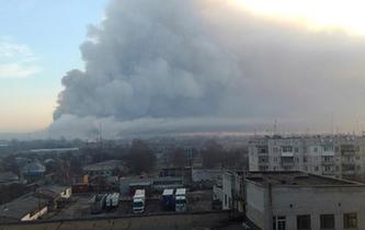 乌克兰一弹药库发生爆炸 尚无人员伤亡报告