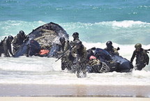 日本陆上自卫队在夏威夷训练登陆&ldquo;夺岛&rdquo;（高清）